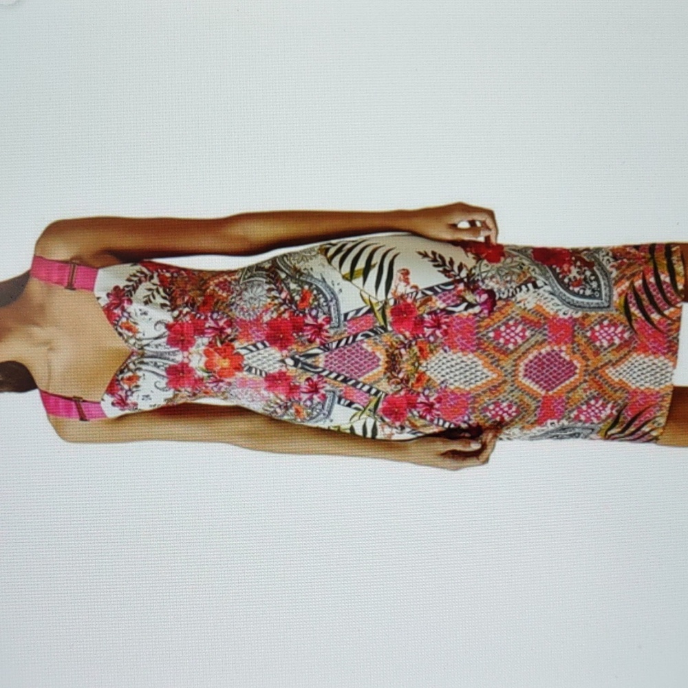 Ted Baker "Kloeey" Samba Strappy Bodycon Dress